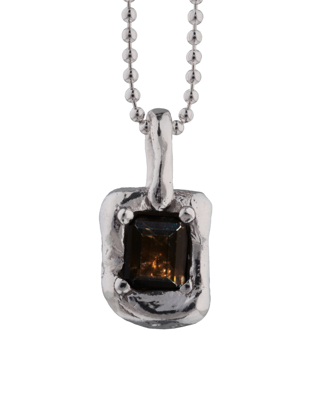 Smokey Topaz Necklace