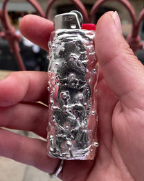 Silver Plated Lighter Case